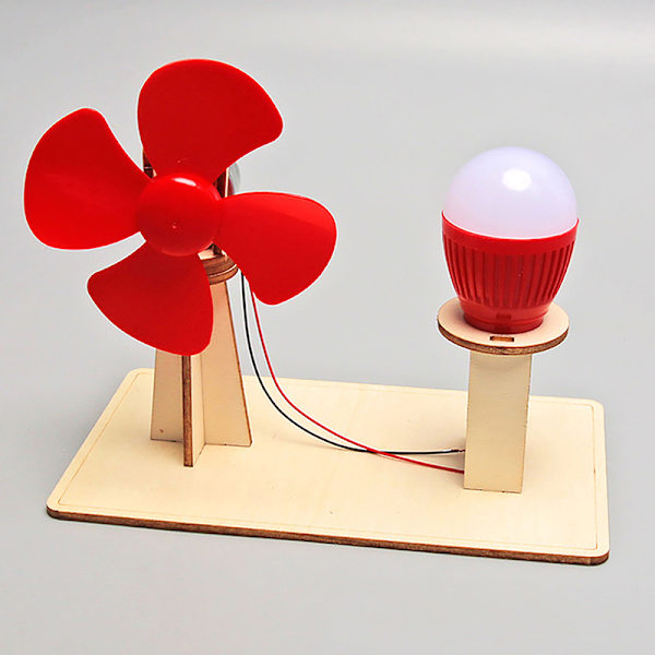 DIY Wind Generator Model Kids Science TOY Technologia Gadget Wo