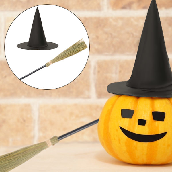Halloween-noidan luuta muovinen noidan luuta luuta tuet Witc