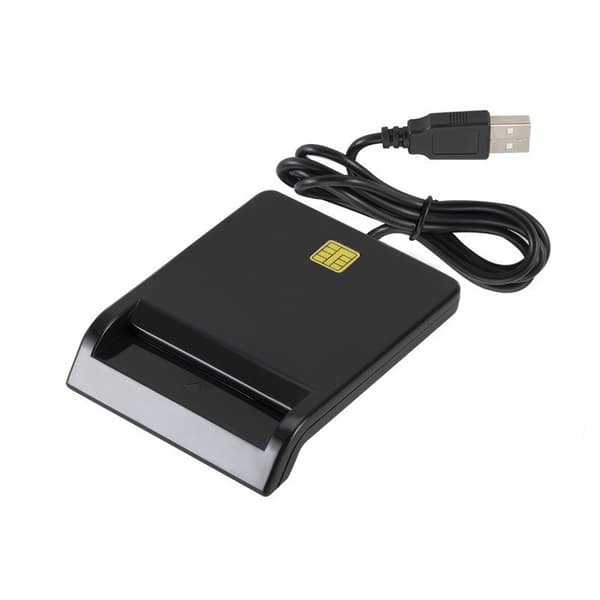 USB Smart Card Reader Til Bankkort IC/ID EMV kortlæser Høj