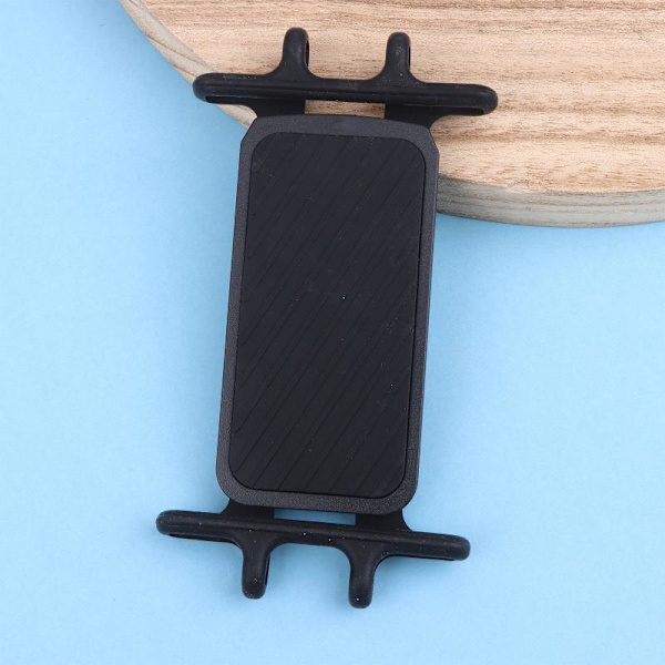 Til cykel silikone telefonholder computerbeslag tilbehør Pho Black