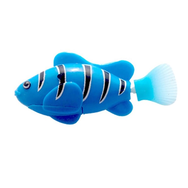 Pet Cat Toy LED Interactive Sim Robot Fish Toy For Cat Glo A3