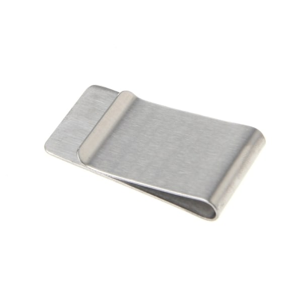 Högkvalitativ metall pennhållare Money Clip Mode Simple Cash Cl A2