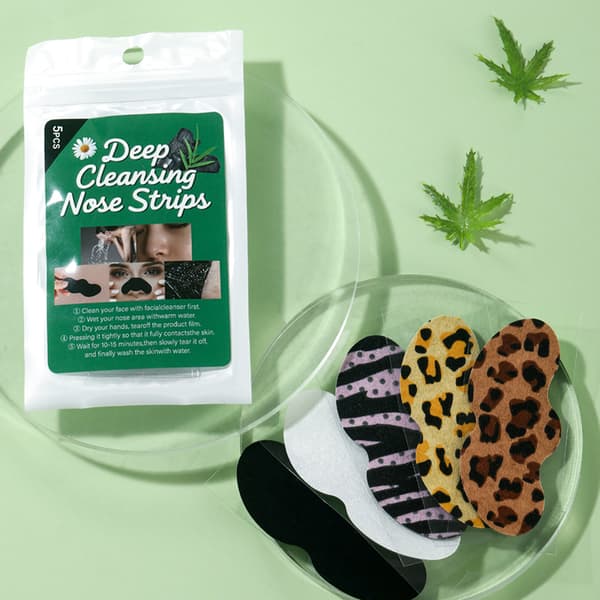 DOLANJN 5 stk. dyprensende nesestrips krymper og renser porer 5pcs