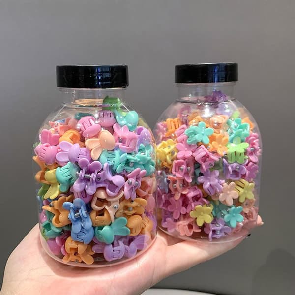 100 stk. mini hårklyper for babyjenter, lugg, ødelagt hår A39