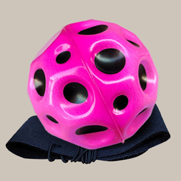Ranne Return Ball Space Ball Urheilu Rannepallot String Hiero Pink