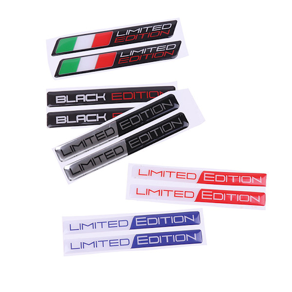 3D Car Sticker Limited Edition Emblem Badge Decal Case C