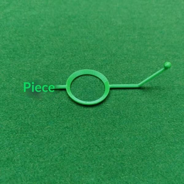 5 stk. Pool Billard Hjælp Træning Sigteguide Kugleposition Markør Black 5PCS