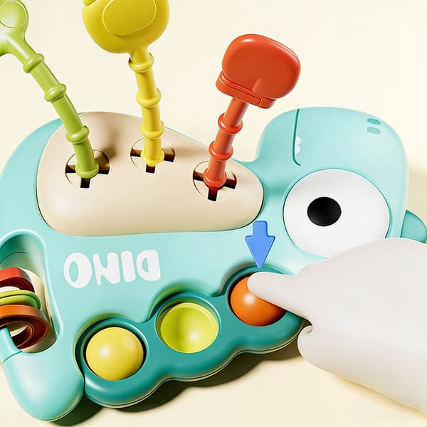 Montessori-leke for baby Blue
