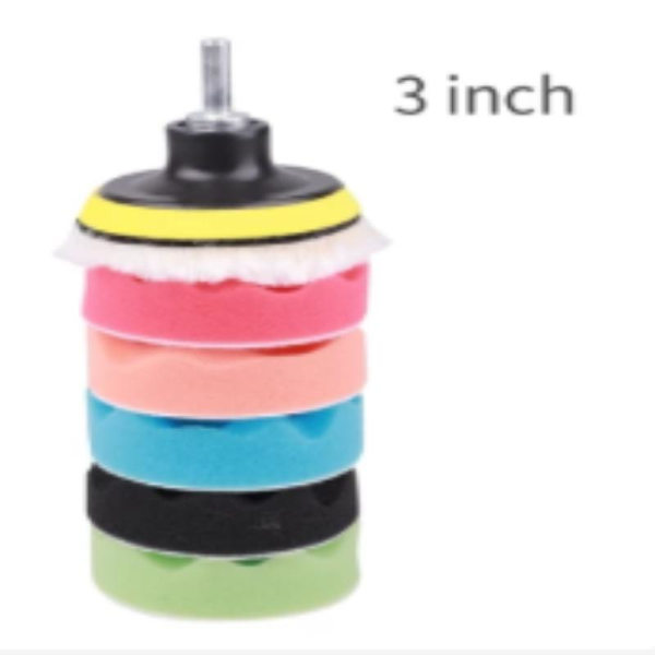 11/8/5PCS Buffing Vaxning Polering Svampdynor Kit Set För Bil 2