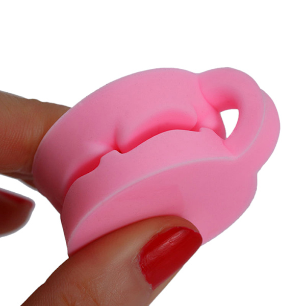 Ny silikon 3D roseblomst fondantkake sjokolade sukkerhåndverk M Color Random 9*3.5*1cm
