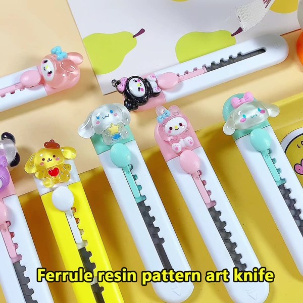Kawaii Utility Cartoon Portable Mini Paper ter Box Opener Offi A7