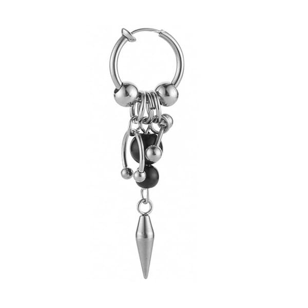 Punk Gotisk Blandet Farve Rustfrit Stål Geometri Hestesko Negl A3 Earrings