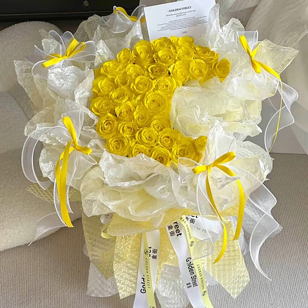 Blomsterarrangemangshållare Kärlek Måne Blomma Fjäril Gör Verktyg A
