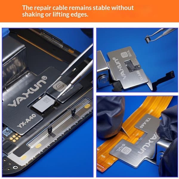 4 stk. Flex Clip Mobiltelefon Reparationskabelholder Professionel Ph 4pcs