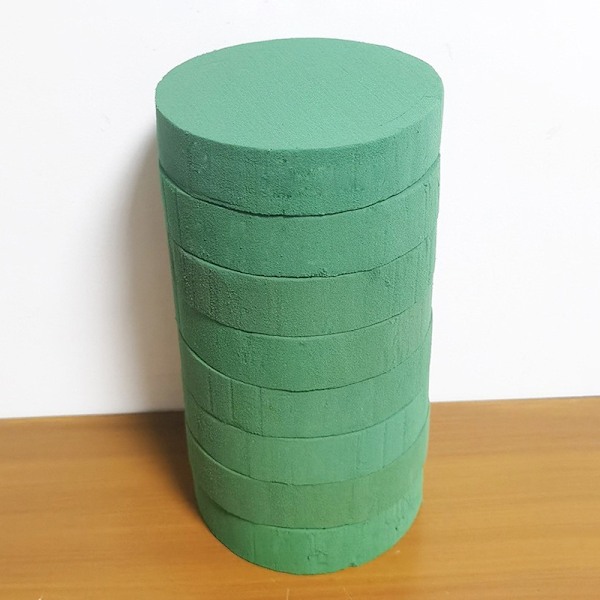 Oasis Våd Skum Cylindre Blomster Mud Blomsterskum Mursten DIY Flori A2