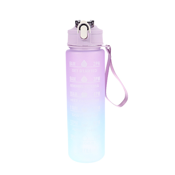900ML sportvattenflaska Läcksäker flaska Purple