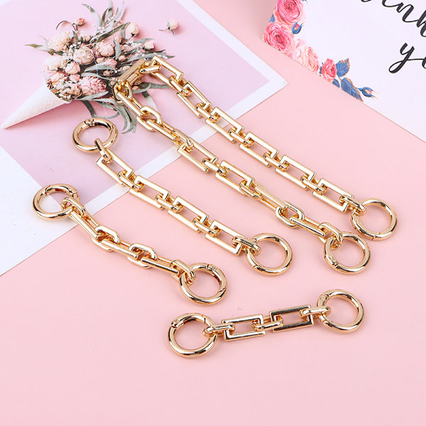 Bag Extension Chain Crossbody Purse Chain Strap Handväska DIY Met 35.5CM