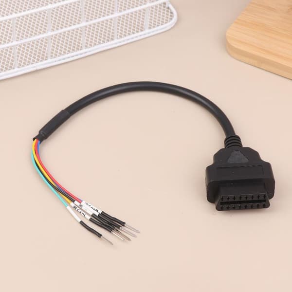Bil OBD 2 Diagnostisk Adapter OBD Stik Jumper Interface Ext