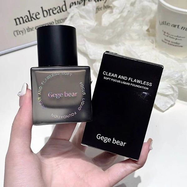 GegeBear Clear Flawless Coverage Flytande Foundation Concealer Lo 2