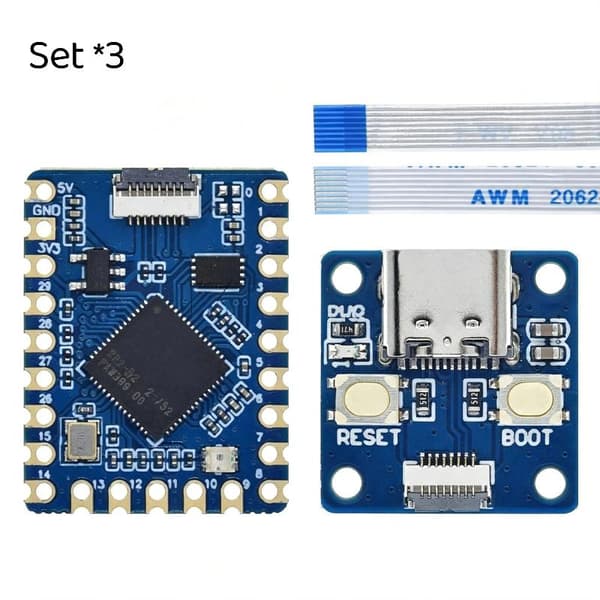 1 sarja RP2040-Tiny kehityskorttimoduuli RP2040 elektroniikkaan 1pcs