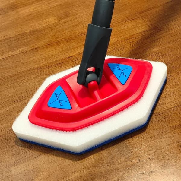 2 stk. vægmoppe-erstatningshoveder mikrofiber moppepude til våd tør 2pcs