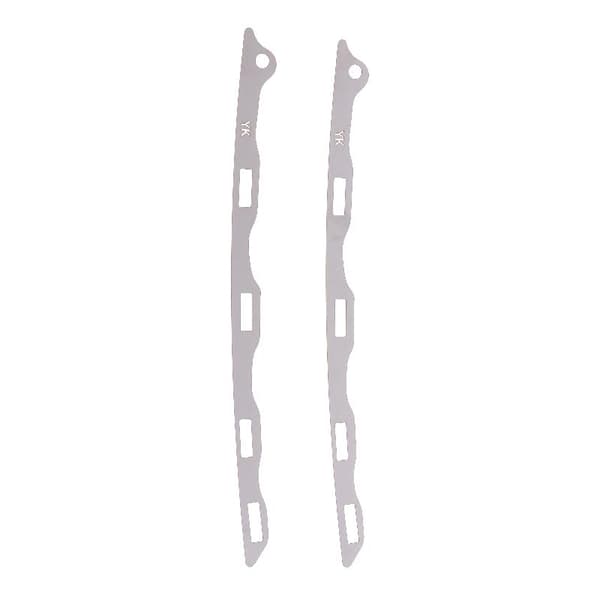 2 stk. for 8. generasjon Civic FD FD2 reparasjonsmetall for frontfanger