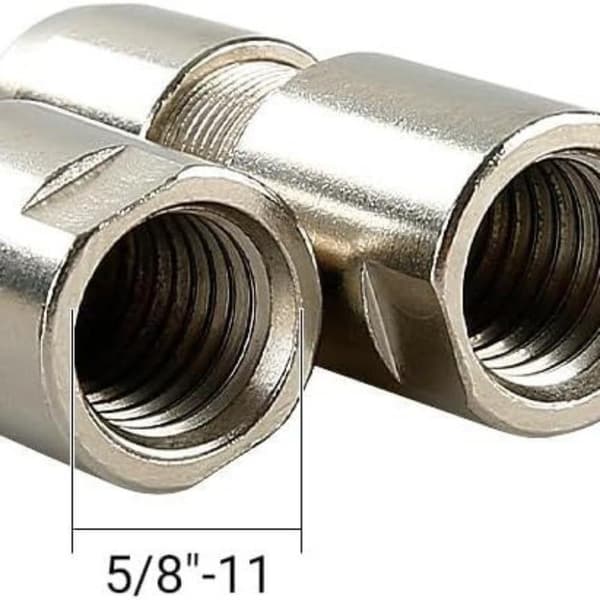 6/3mm Universal Vinkelsliper Modifisert Adapter M10 M14 5/8-11 T M10
