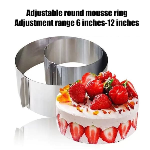 Teleskopisk moussering i rustfrit stål, rustfri 6cm