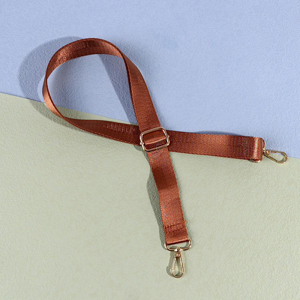 Taske Strap Til Skulder Håndtasker Nylon Skulder Håndtaske Taske Acce Brown