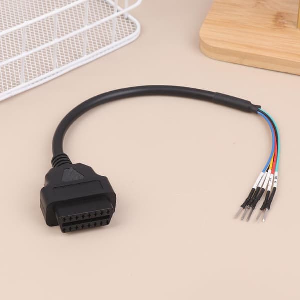Bil OBD 2 Diagnostisk Adapter OBD Stik Jumper Interface Ext