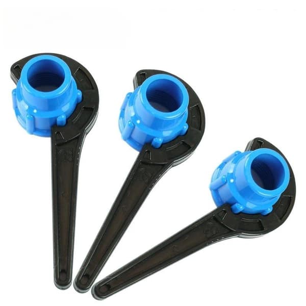50 mm rør hurtigkoblingsfittings PVC-rørventil låsemutter spe 25mm