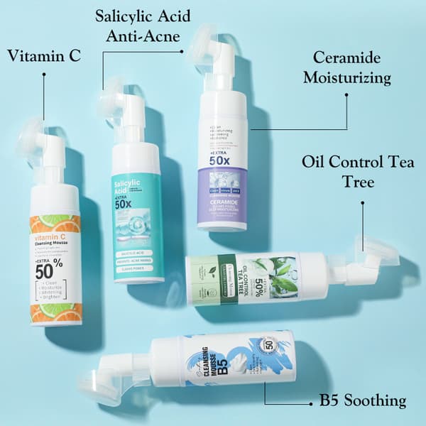 MOIKA Oljekontroll Tee Tree Rensemousse Ansiktsrens Mo 150ml