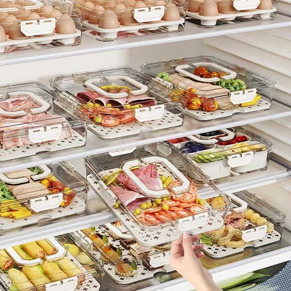 Snackbakke med håndtag A