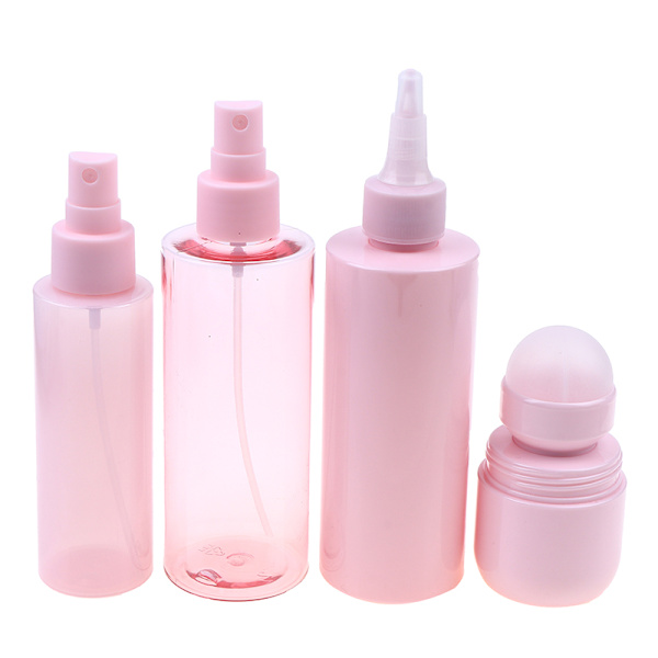 Rosa serie antiperspirant kroppsdoft roll-on flaskor spray D