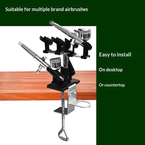 Airbrush Holder Gravity Stand Kit For Air Brush Paint Spray Ho 1pc