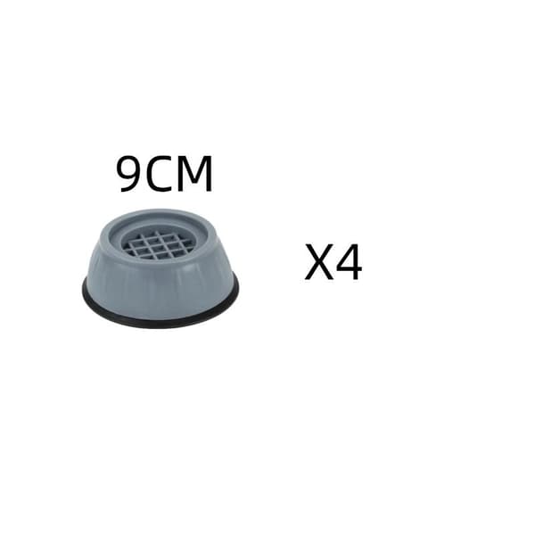 Høykvalitets sklisikre puter for vaskemaskin med støtdemping 8cm 8pcs