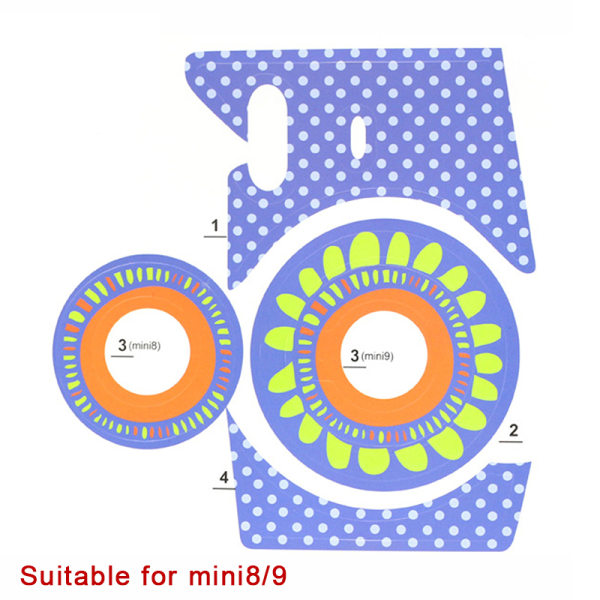 Fujifilm Instax Mini 8 kameraklistermärken Personlighet Mode Sunf A5