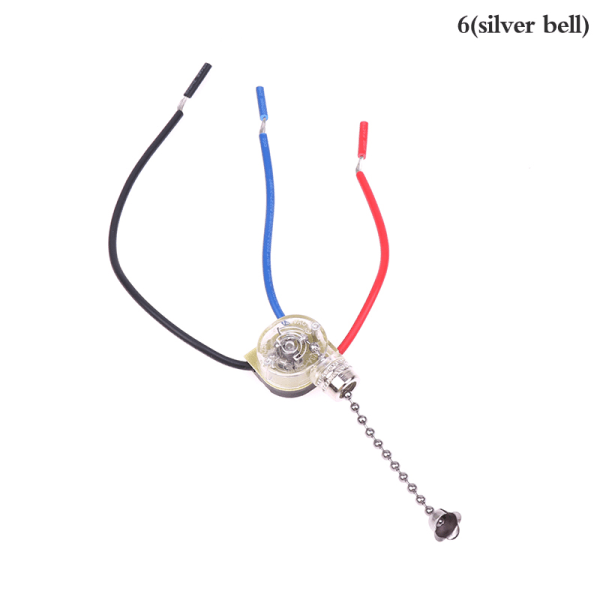 Takviftebrytersett 3-hastighets 3-trådstrekk Wirebryter med rop 6(silver bell)