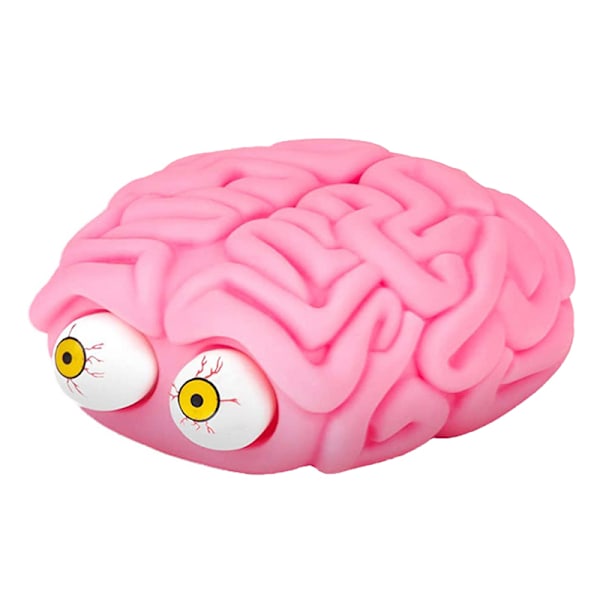 Anti-stress Flippy Brain Squishy Eye ping  Leke  Stressavlastende leke Pink