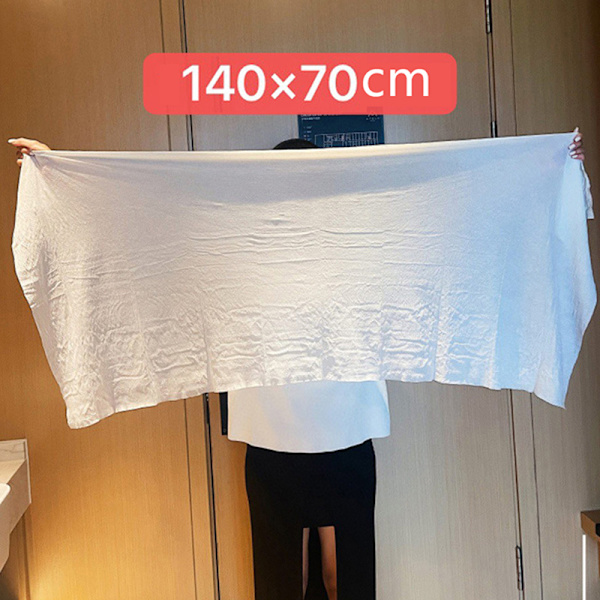 70x140cm Stor engangsbruk badehåndkle komprimert hjem hotellbad