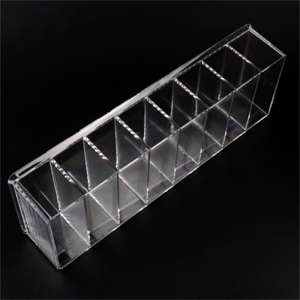 8 Grids Elektrisk hårklipper Limit Comb Organizer Guide Comb S Transparent