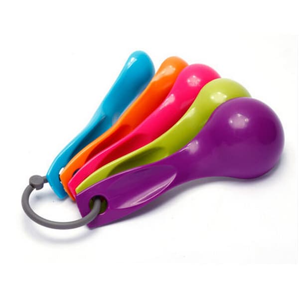 5PC Style Kitchen Colourworks Måleskeer Ske Kop Bagning