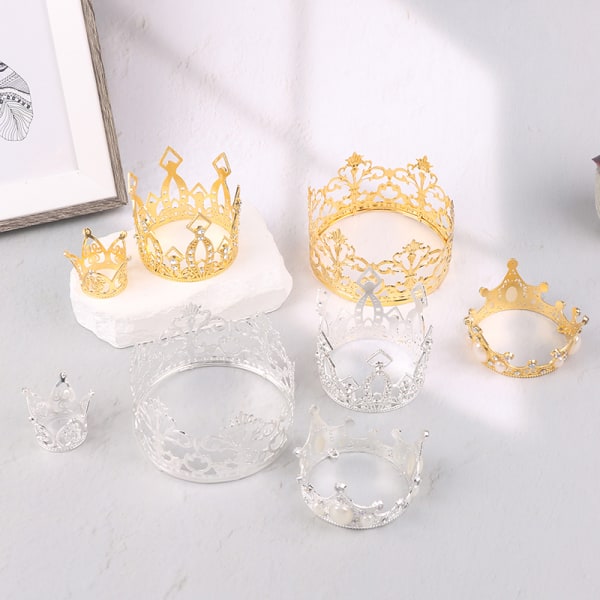 Kronekakepynt Prinsesse Topper Barnepynt for Vi C
