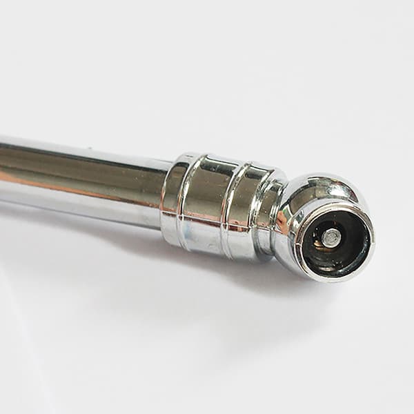 Universal 1PC Dæk Lufttryksmåler Pen Checker Test Bærbar Silver