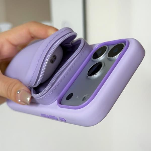 Myntväska Telefonhållare Stöd Silikon Magnetisk Trådlös Berlock A5