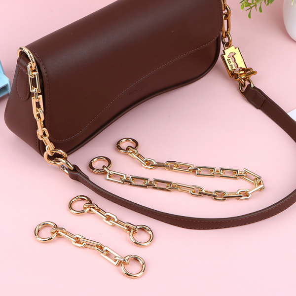 Bag Extension Chain Crossbody Purse Chain Strap Handväska DIY Met 35.5CM