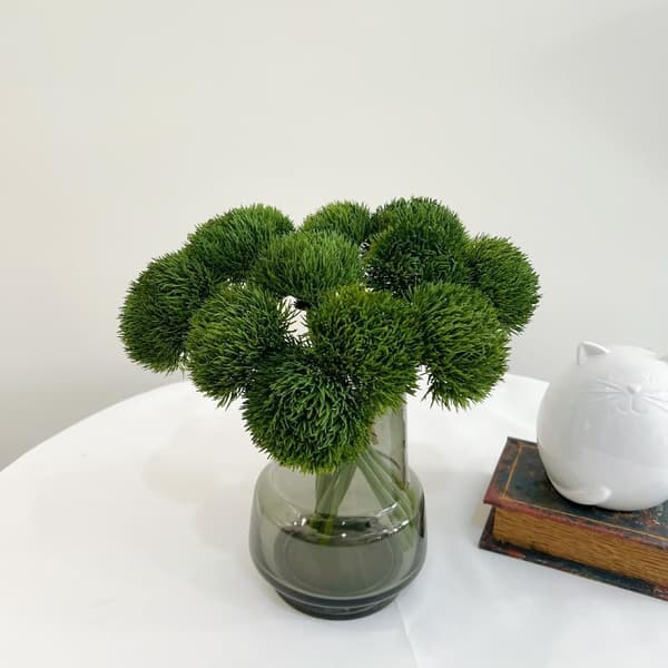 Kunstig Blomsterarrangement Pom Blomster Dianthus Stengler Realistisk A4