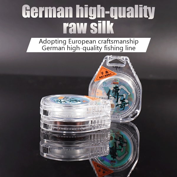50 meter nylon line fiskeline Main line sub-line fiskeri green 1