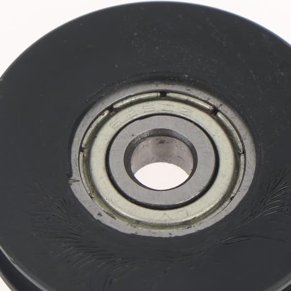 1 stk U-rille lejehjul gummibelagt styrerulle 5*30*6m