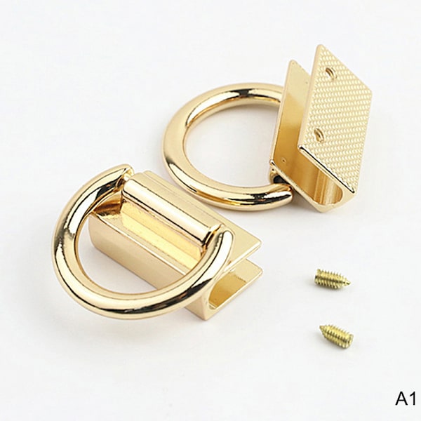 Metal Bag Side Edge Hang Spenne Ny stil Clip lås for DIY Le A3